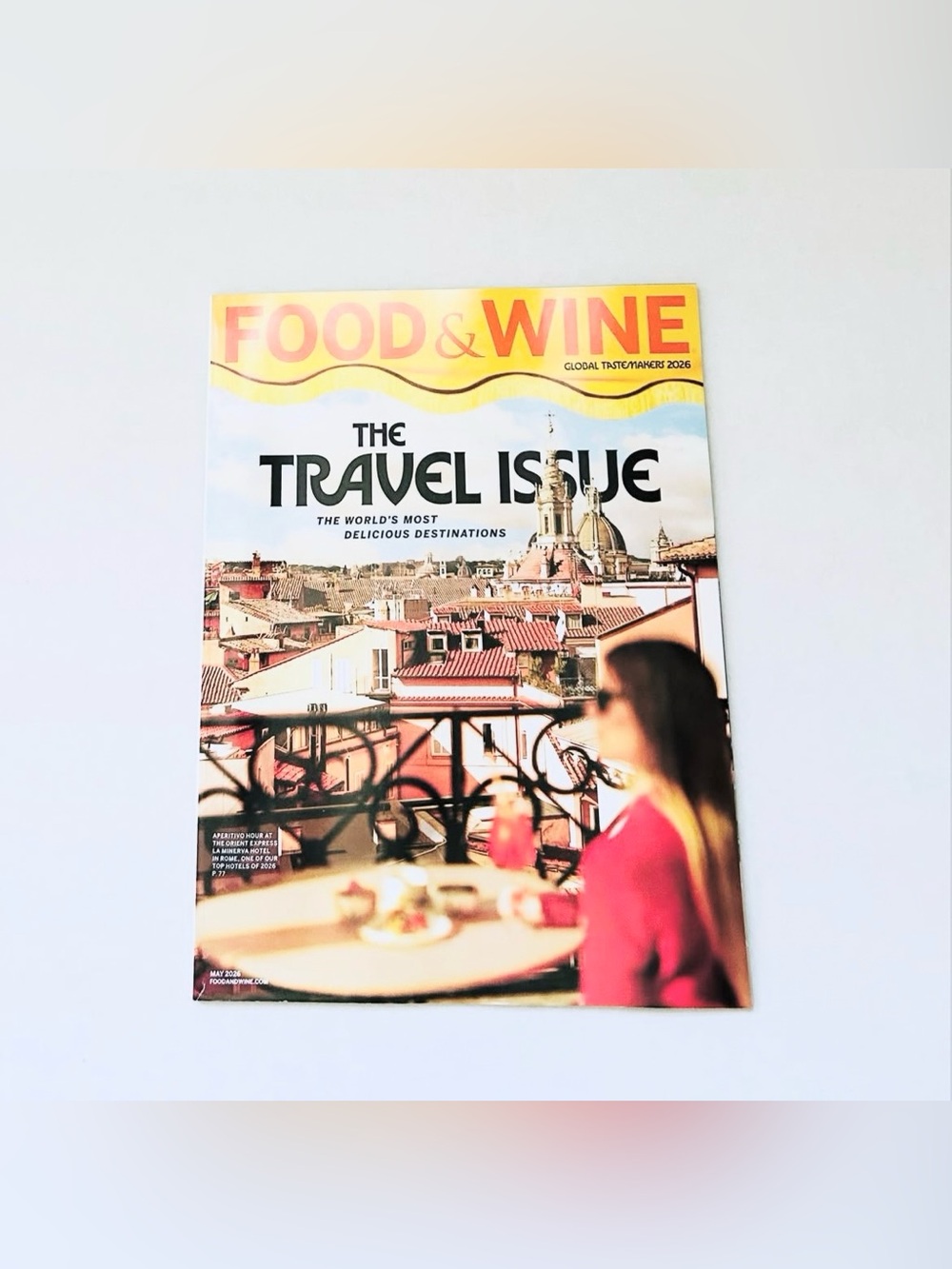⭐️5 For 25⭐️ Food & Wine Magazine - May 2026 - The Travel Issue